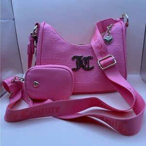 NWT-Juicy Couture Pink Shoulder Bag Set